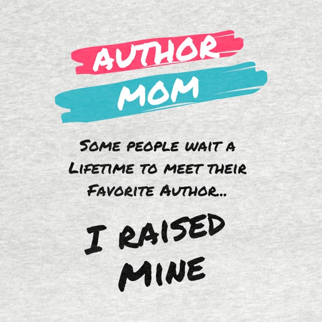Author Mom (Black Lettering) by JD McCroskey Bookish Merch